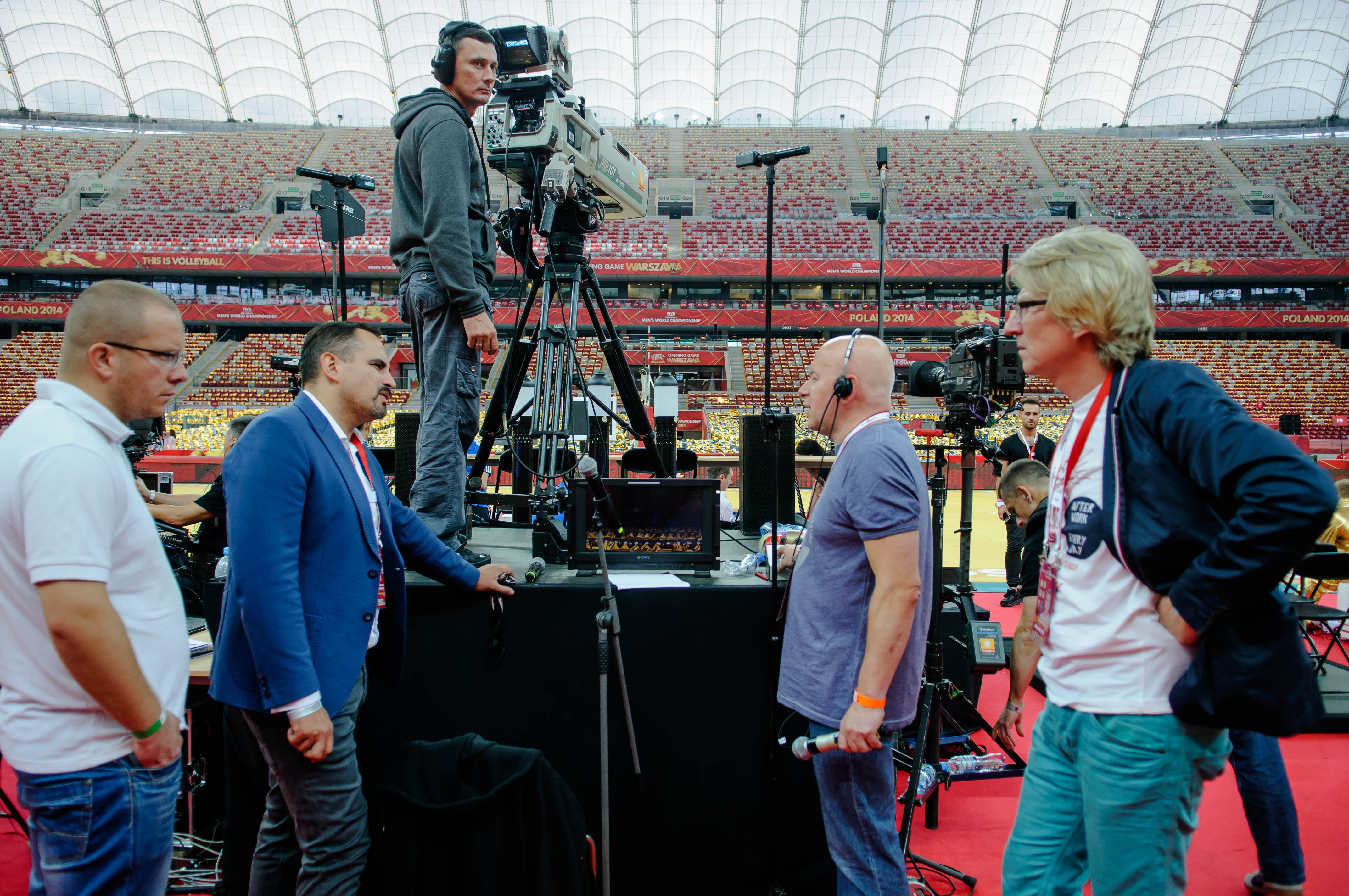 Ceremonia Otwarcia Mistrzostw Świata W Piłce Siatkowej Mężczyzn 2014 na Stadionie Narodowym w Warszawie